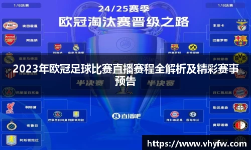2023年欧冠足球比赛直播赛程全解析及精彩赛事预告
